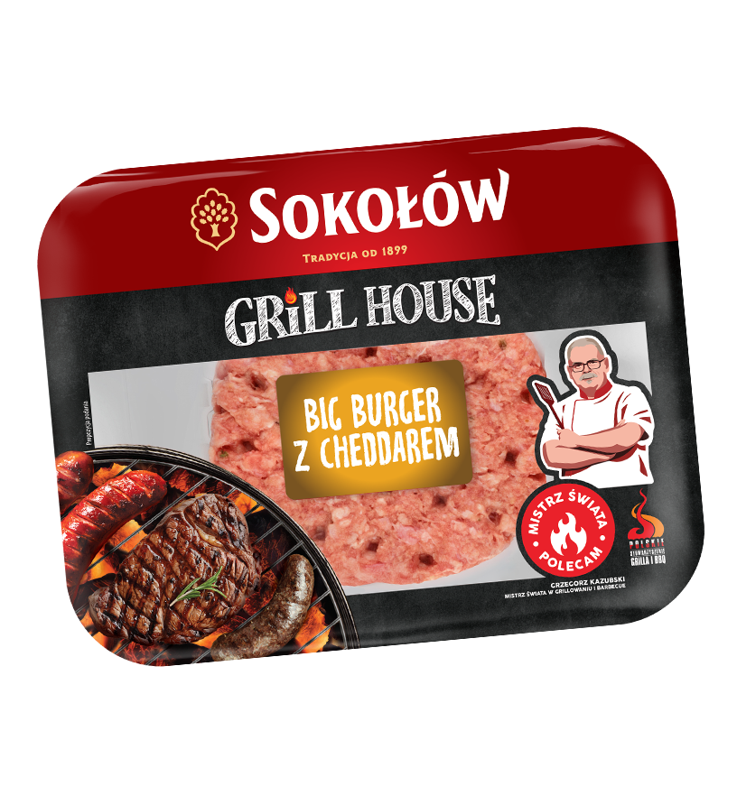 Big burger z cheedarem
