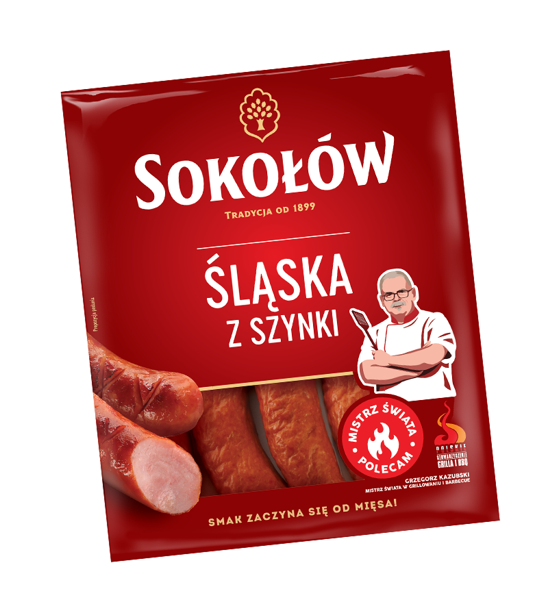 KIEŁBASA ŚLĄSKA Z SZYNKI