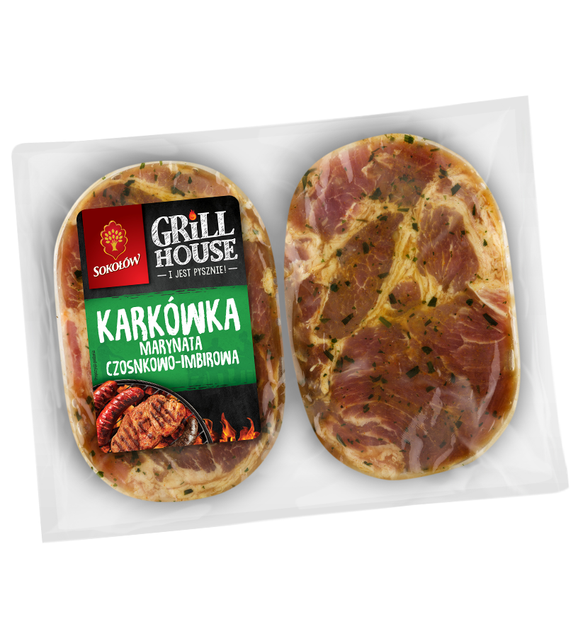 KARKÓWKA MARYNATA CZOSNKOWO-IMBIROWA