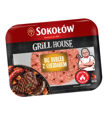 Big burger z cheedarem