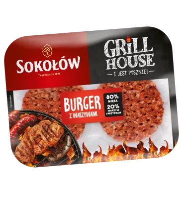 Burger z warzywami